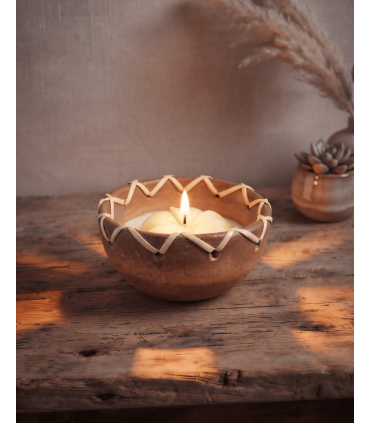 VELA DECORADA