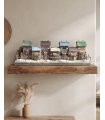 CONJUNTO DE CASITAS DECORATIVA